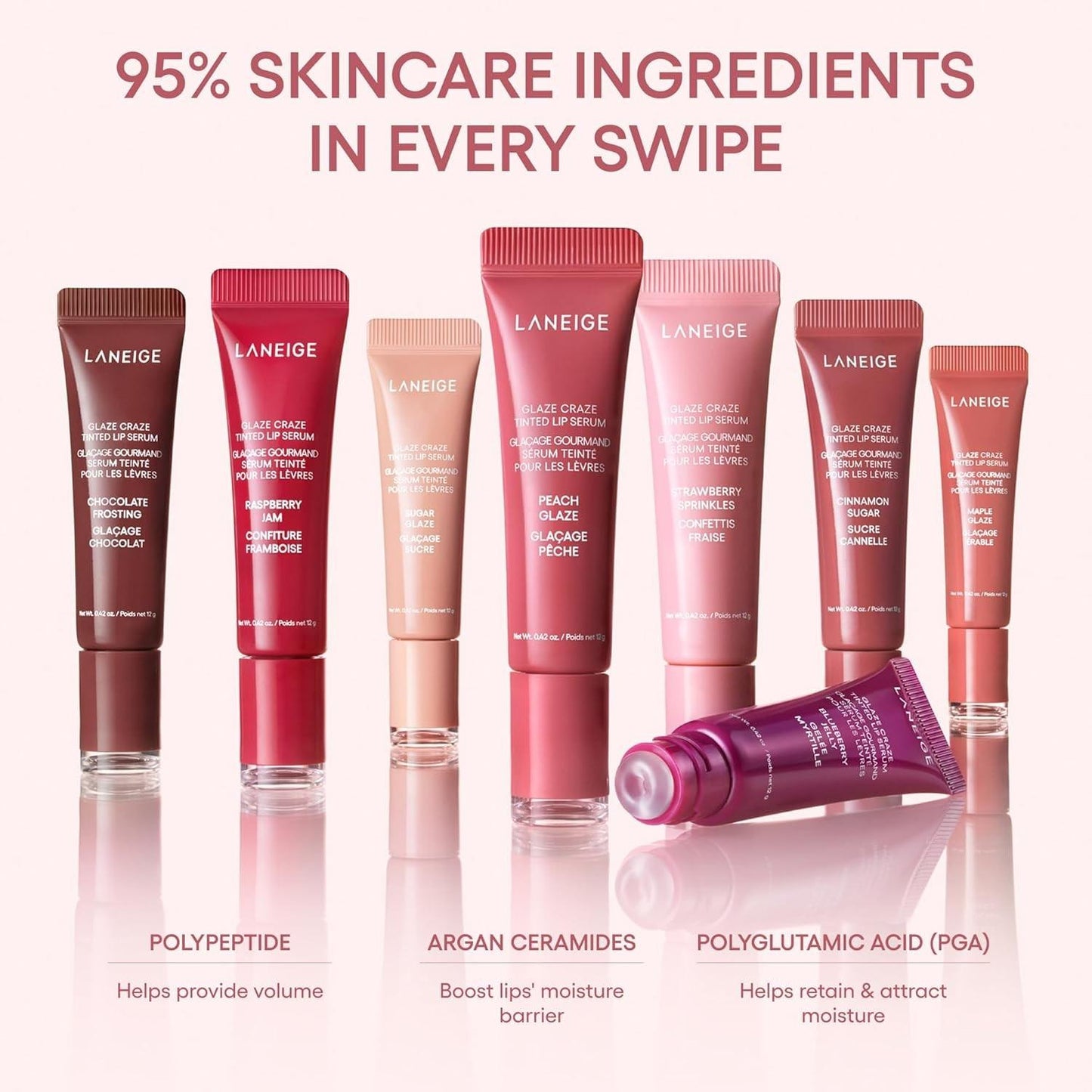 Laneige Glaze Craze Tinted Lip Serum 12g
