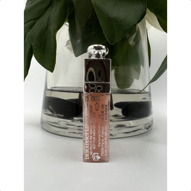 Dior Addict Lip Maximizer Plumper 001 Pink ~ 038 Rose Nude ~ 2ml / 0.06 oz Mini Size