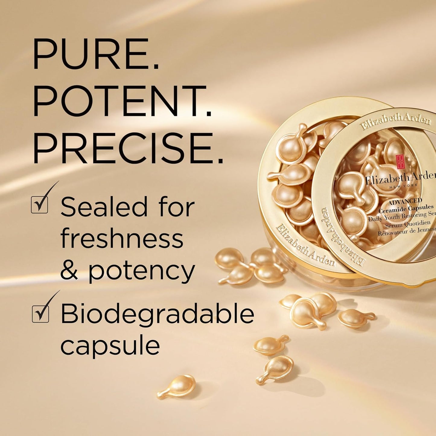 Elizabeth Arden Advanced Ceramide Daily Youth Restoring Serum Capsules (60 Pieces)