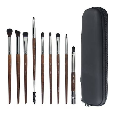 INHAK Eye Makeup Brush Set - 9pcs 105g