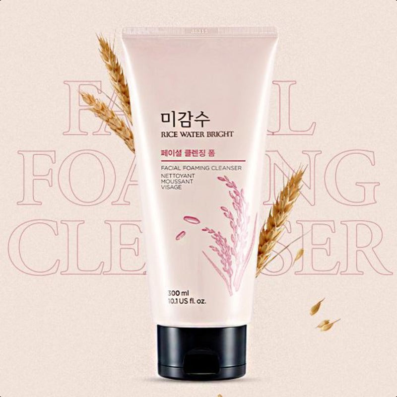 THE FACE SHOP Rice Water Bright Cleansing Foam 300ml