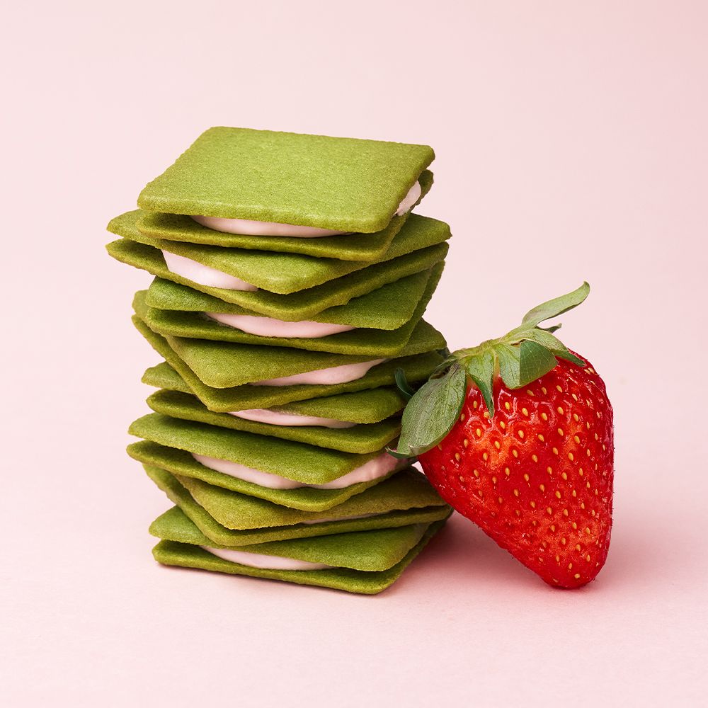 OSULLOC Green Tea Strawberry Langue de Chat 90g(10pcs)