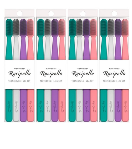 Rucipello Toothbrush 8ea Set Premium Tooth Brush Ko soyoung Korea