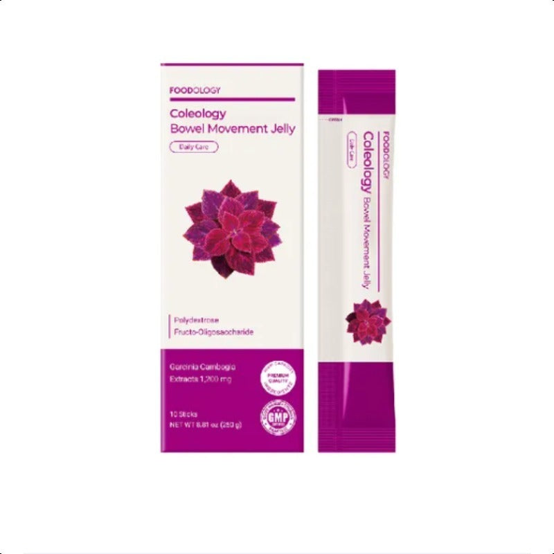 FOODOLOGY Coleology Bowel Movement Jelly 10 Sticks 3 pack
