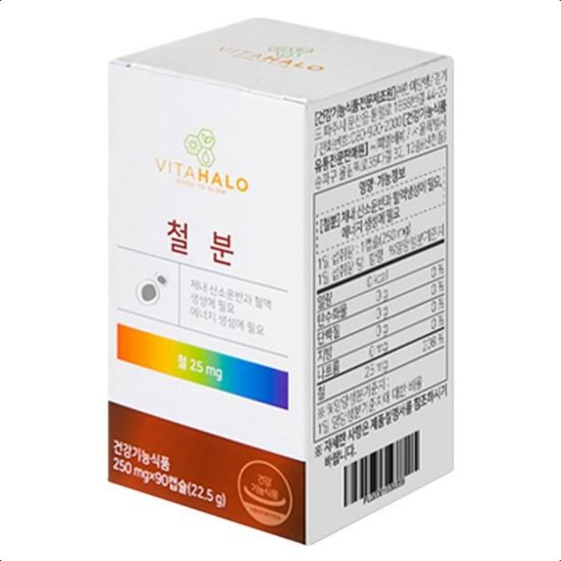 VITAHALO IRON 22.5g 1box/250mg * 90EA