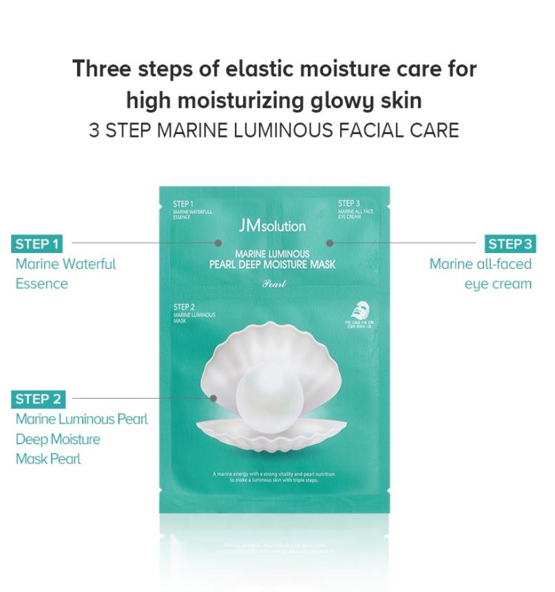 JM solution Marine Luminous Pearl Deep Moisture Pearl 30ml x 10pcs