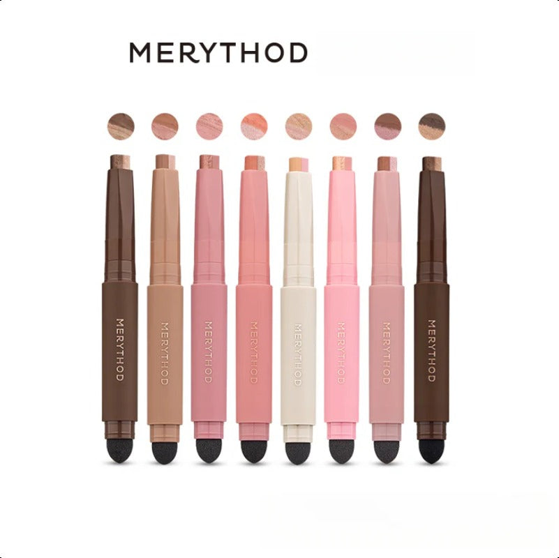 Merythod Two Tones Color Stick Eyeshadow 0.9g