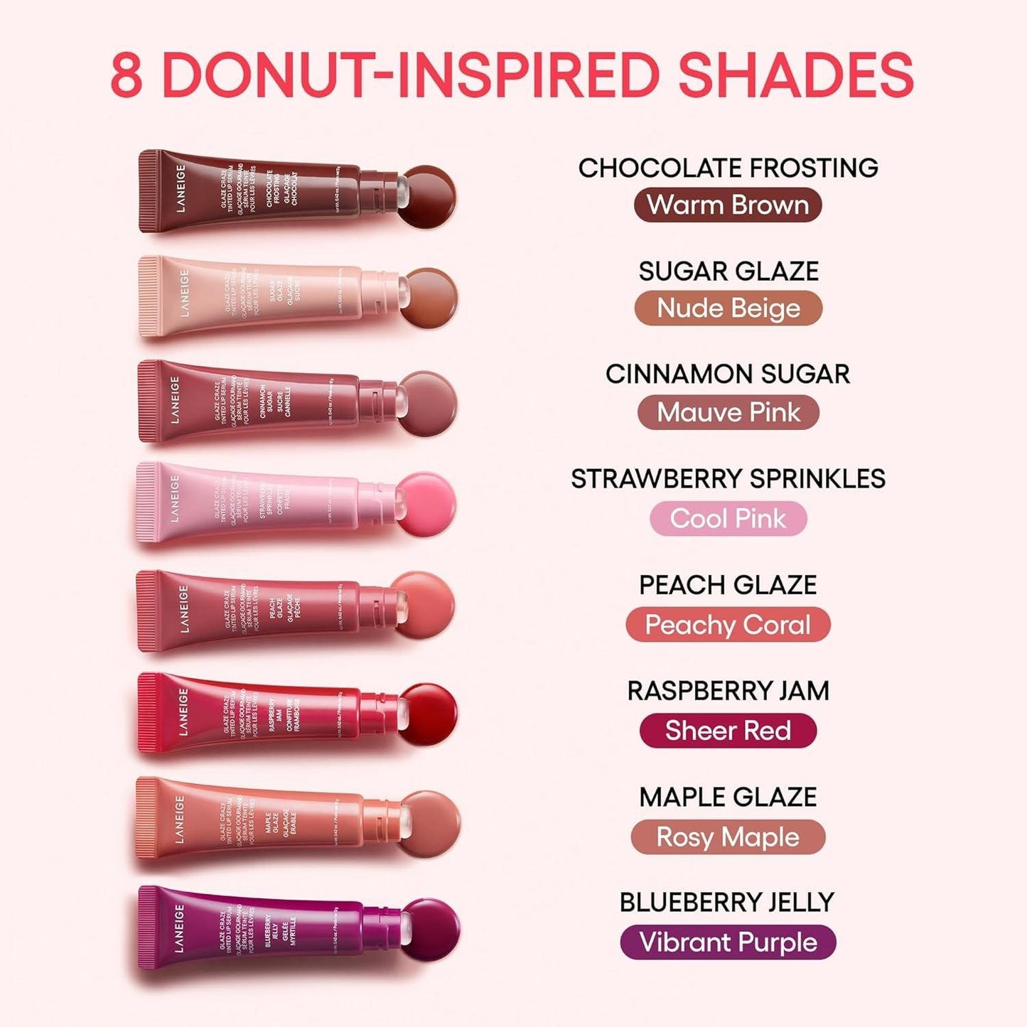 Laneige Glaze Craze Tinted Lip Serum 12g