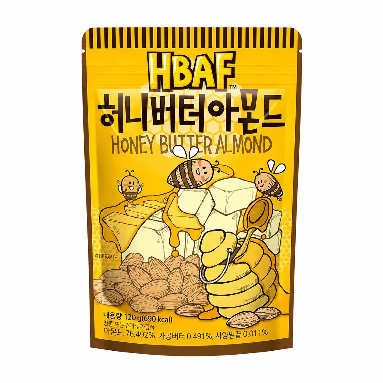 HBAF Honey Butter Almond 120g