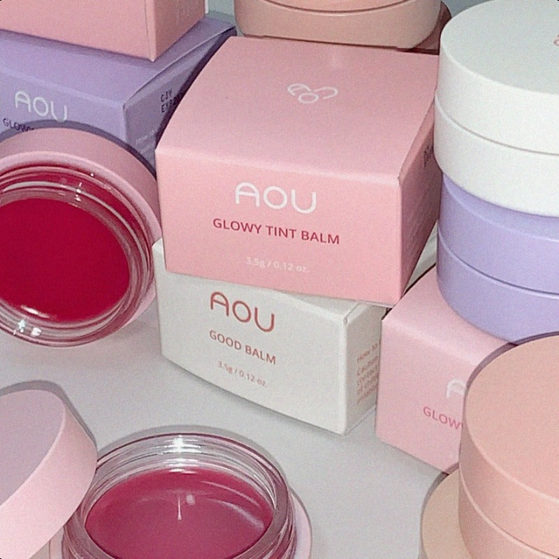 AOU GLOWY TINT BALM 3.5g #14 Pinot Balm