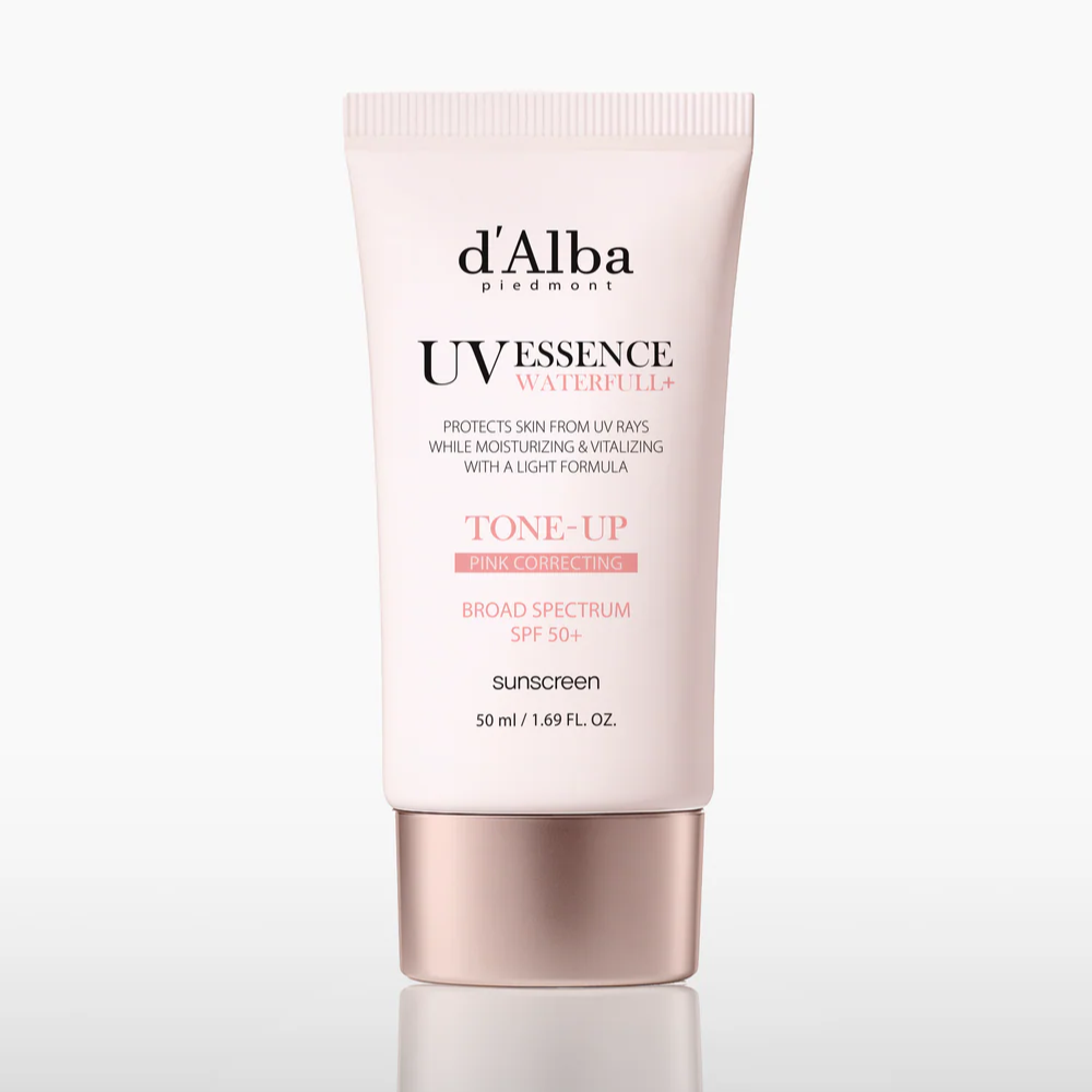d'Alba Waterful Tone Up Sun Cream 50ml - Pink Correcting