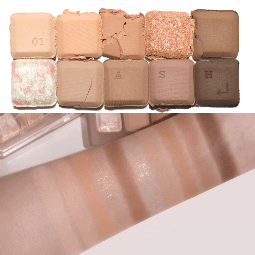 lilybyred Mood keyboard eye shadow palette 10.5g 8colors