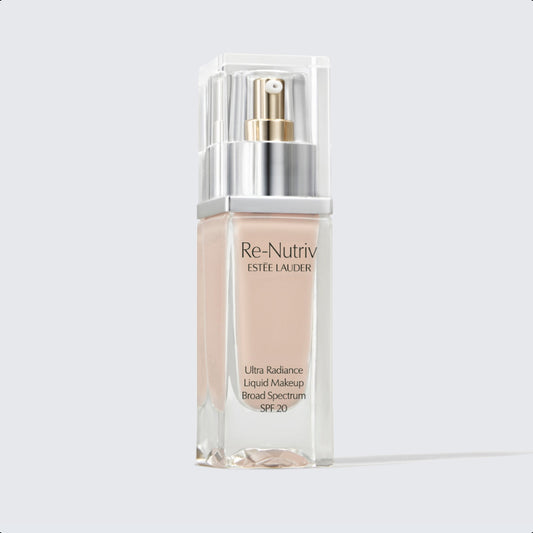 New Estee Lauder Re-Nutriv Ultra Radiance Liquid Makeup SPF20~30ml Cool Creme~1oz