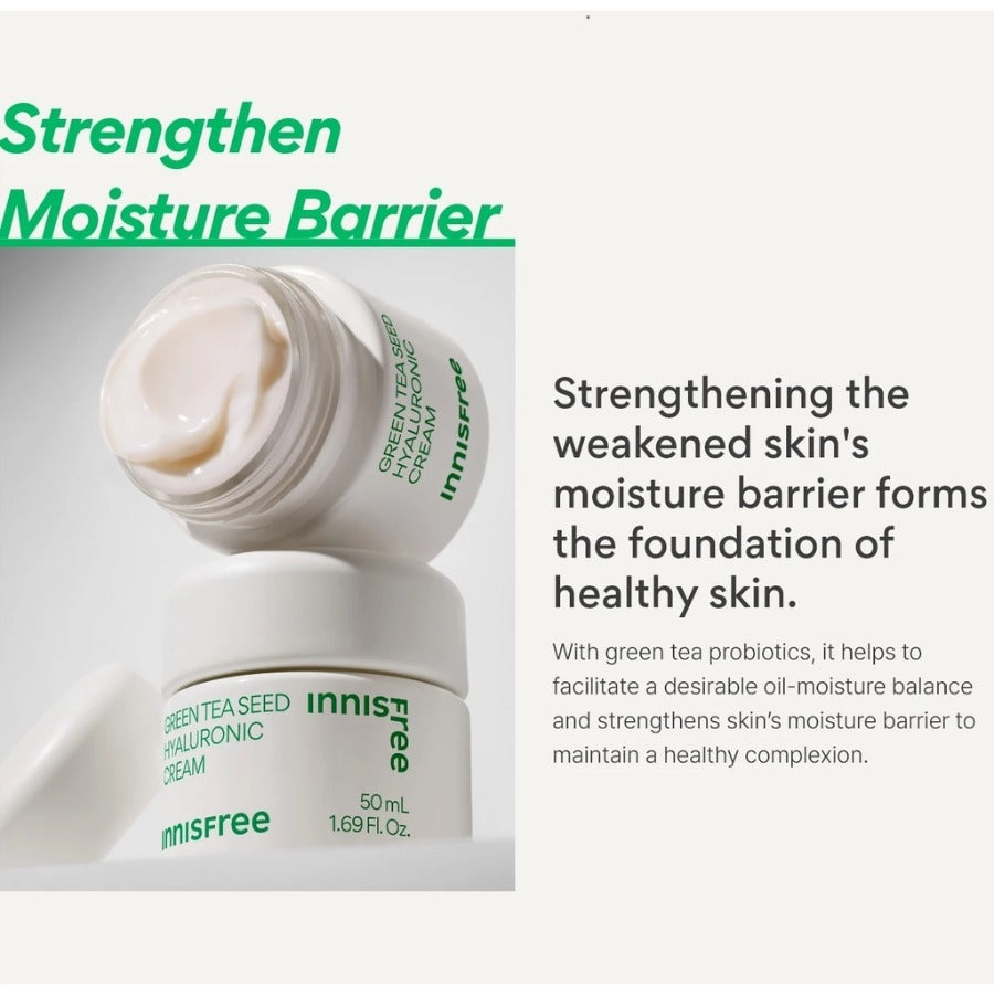 INNISFREE Green Tea Seed Hyaluronic Cream 50ml