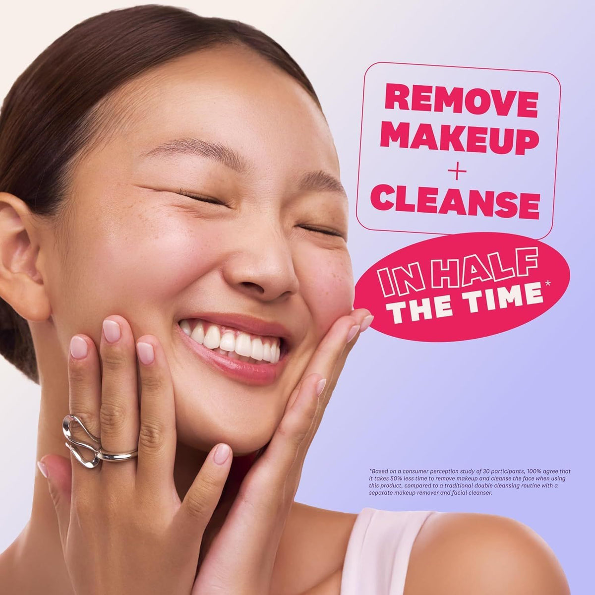 THE FACE SHOP Rice Water Bright Foaming Cleanser 160ml, Rice Extract Hydrating Facial Wash