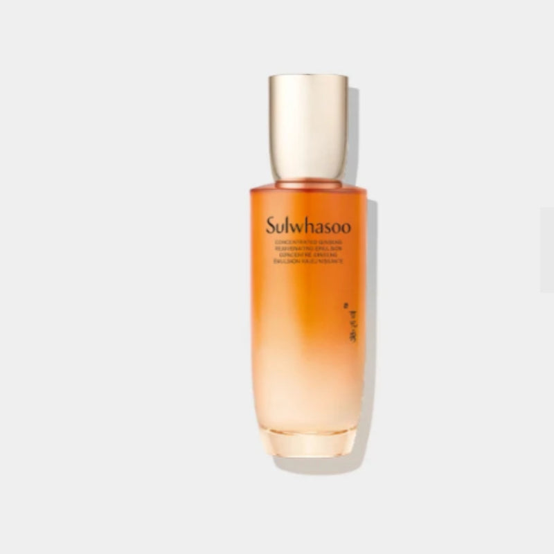 Sulwhasoo Concentrated Ginseng Renewing 6-Piece Skincare Set - Ginseng Water 150ml + Emulsion 125ml + Mini Water 25ml + Mini Emulsion 25ml + Serum 8ml + Cream 5ml