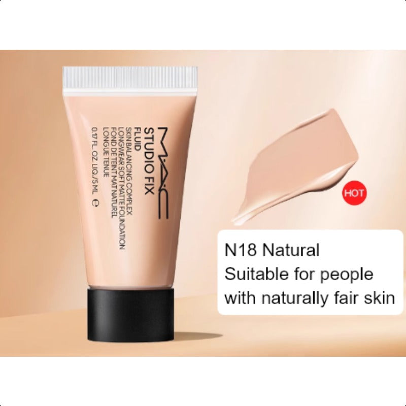 MAC Studio Fix Fluid Foundation N11 & N12 & N18 Sample 5ml & 10ml
