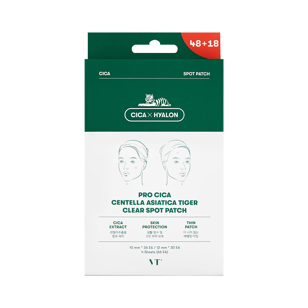 VT Pro Cica Centella Asiatica Tiger Clear Spot Patch Set(46+18ea)