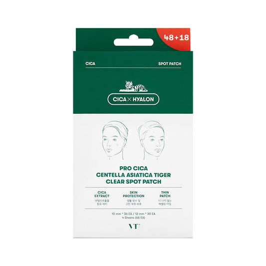 VT Pro Cica Centella Asiatica Tiger Clear Spot Patch Set(46+18ea)