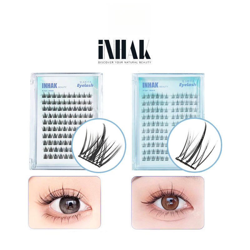 INHAK Upgrade Glue-Free Eyelash - B ver. Volume and Curl 65g