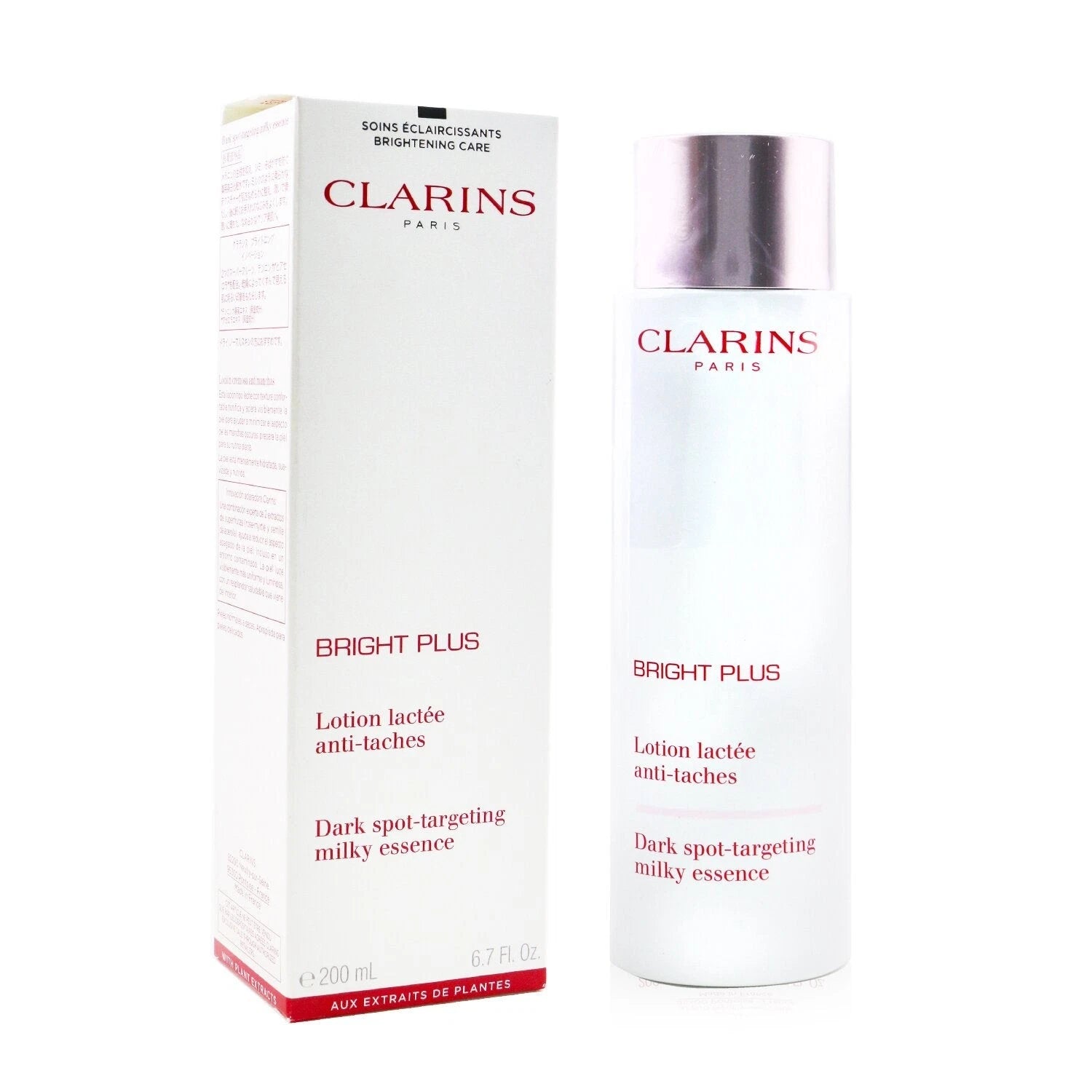 Clarins Bright Plus Dark Spot Targeting Treatment Essence  Milky Essence 200ml/6.7oz