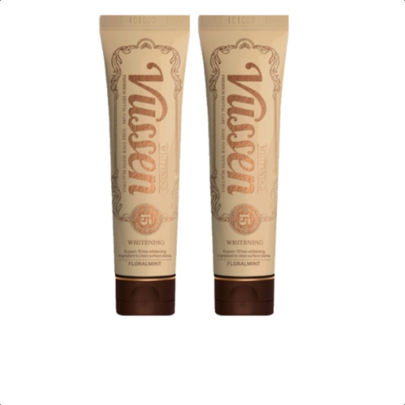 VUSSEN 15 Toothpaste: Whitening Toothpaste Bright Citrus Mint Flavor 80g