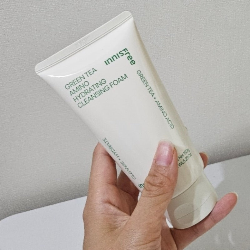 INNISFREE Green Tea Amino Hydrating Cleansing Foam 150g Foam Cleanser K-Beauty