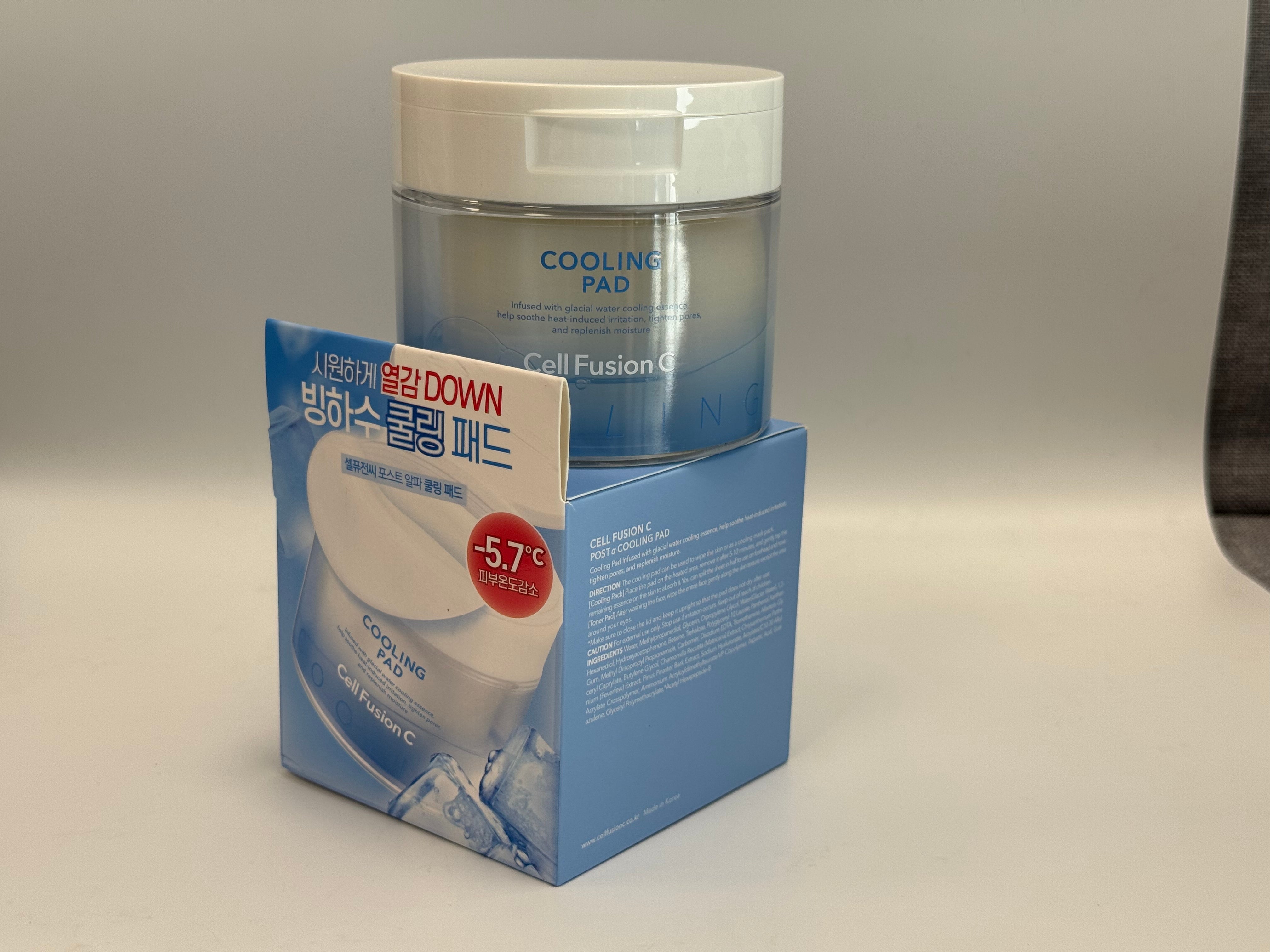 Cell Fusion C Post Alpha Cooling Pad 180ml/70EA