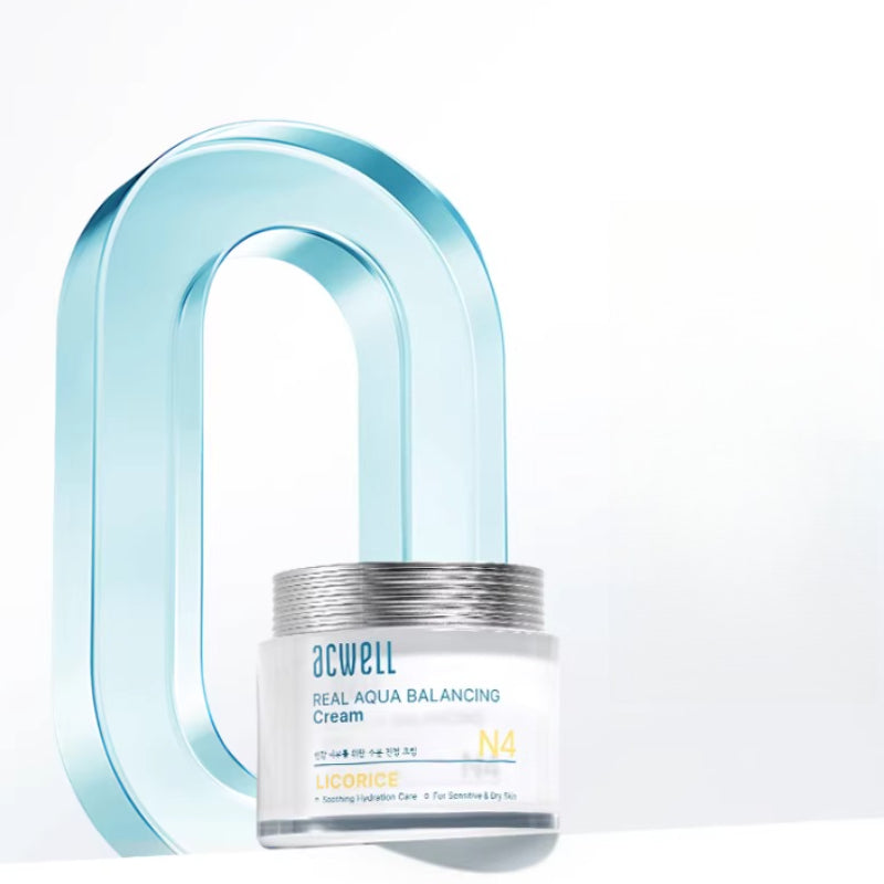 ACWELL Real Aqua Balancing Cream N4 oily sensitive skin moisturizer