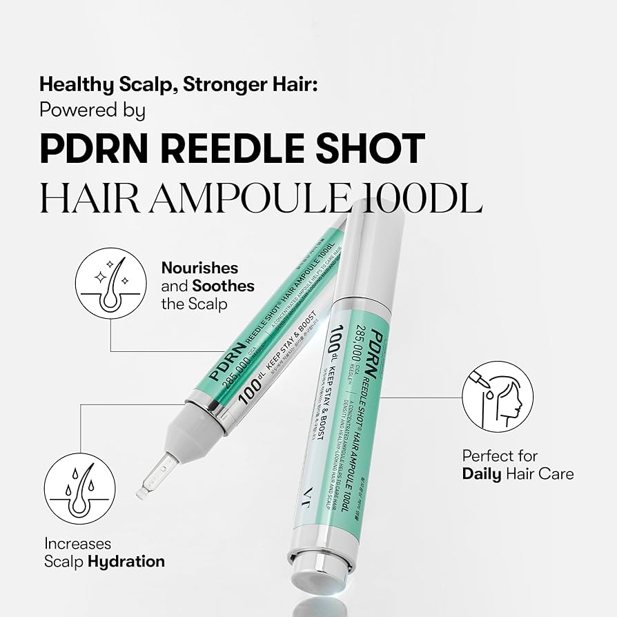 VT - PDRN Reedle Shot Hair Ampoule 100/300/700 15ml