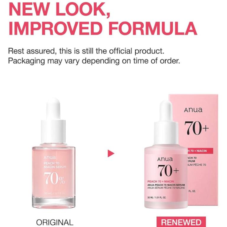 Anua Peach 70% Niacinamide Serum 30ml