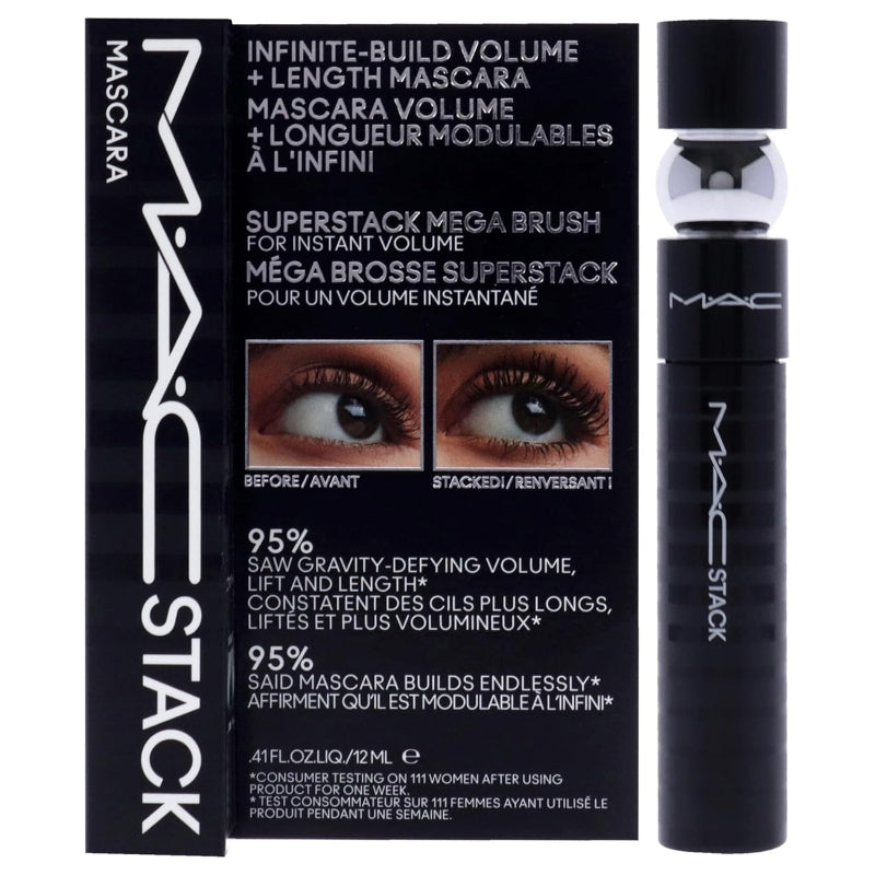 MAC  Stack Mascara Superstack Macro Brush Mascara Women 0.41 oz