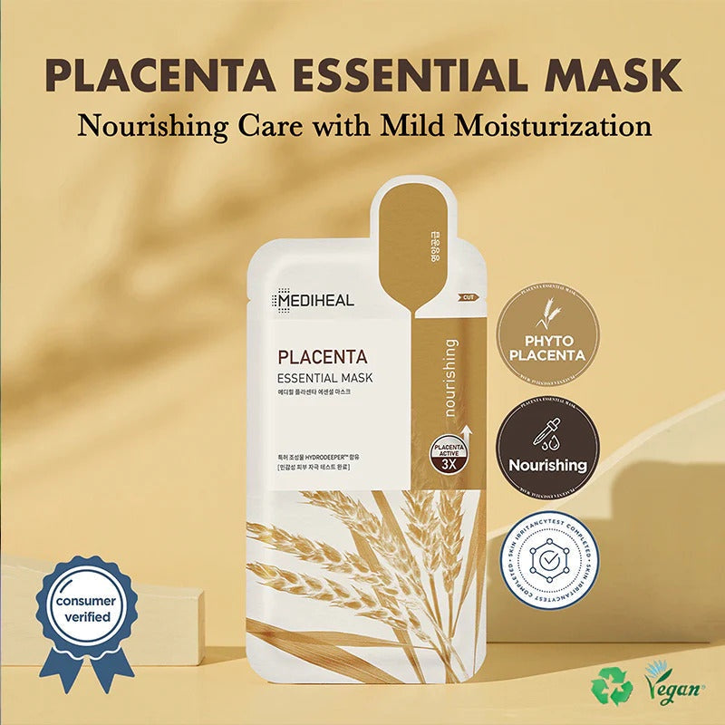 Mediheal Placenta Essential Mask 10ea