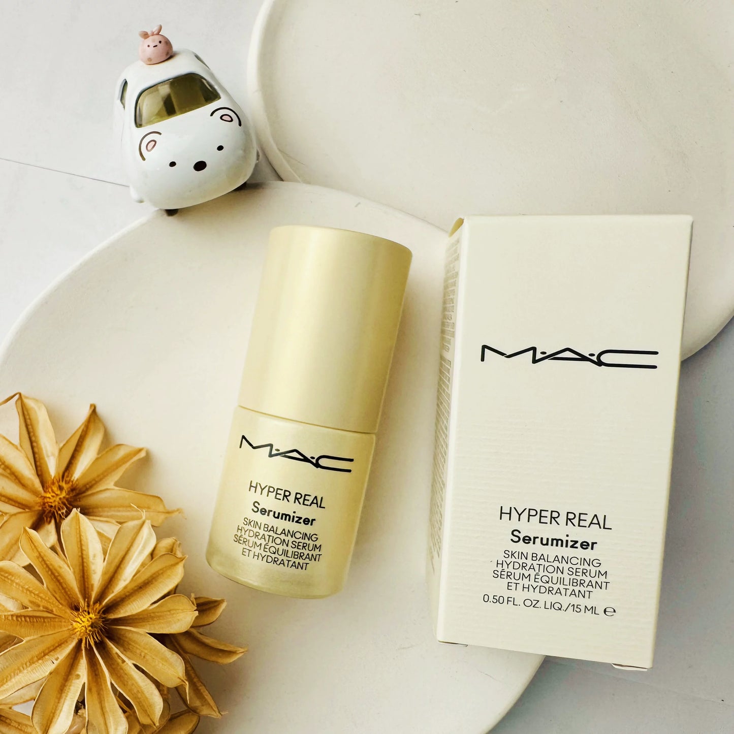 MAC Hyper Real Serumizer Skin Balancing Hydration Serum Moisturizer Glow Primer 50ml