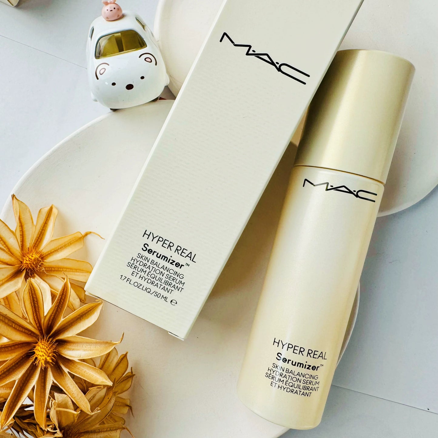 MAC Hyper Real Serumizer Skin Balancing Hydration Serum Moisturizer Glow Primer 50ml