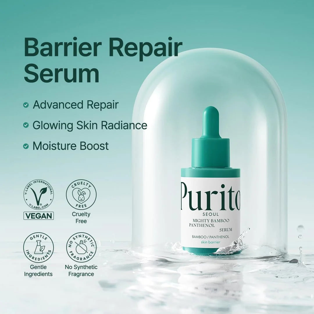 Purito SEOUL Mighty Bamboo Panthenol Serum 30ml
