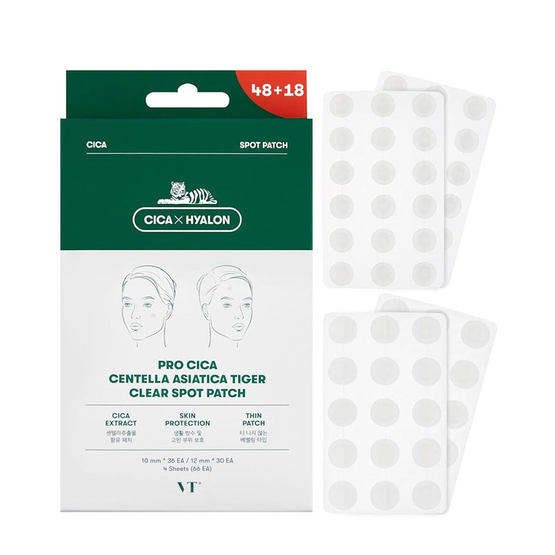 VT Pro Cica Centella Asiatica Tiger Clear Spot Patch Set(46+18ea)