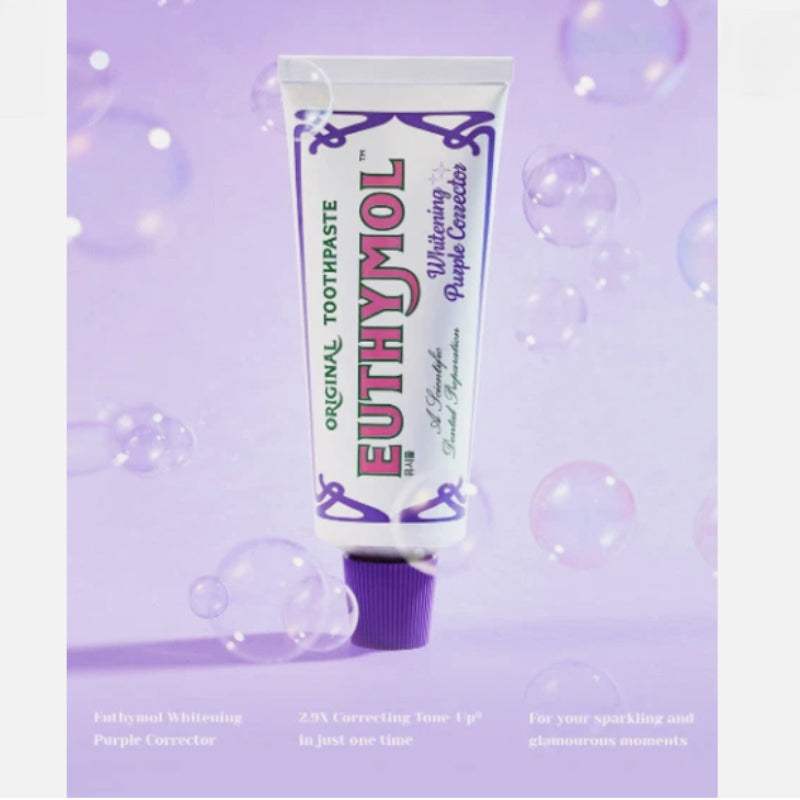 EUTHYMOL Whitening Purple Corrector Original Toothpaste 106g