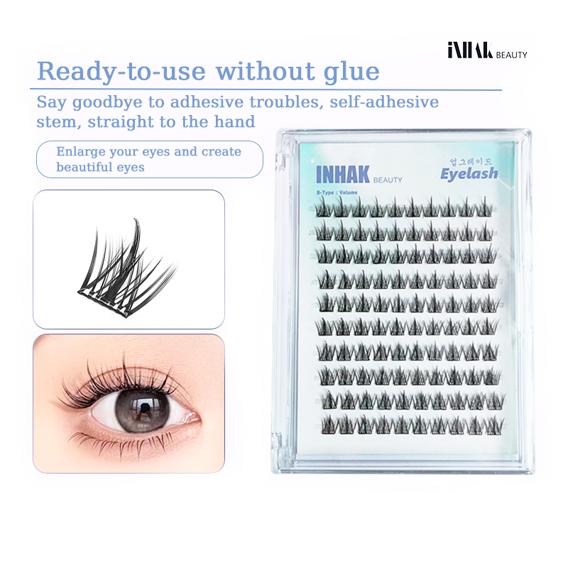 INHAK Upgrade Glue-Free Eyelash - B ver. Volume and Curl 65g