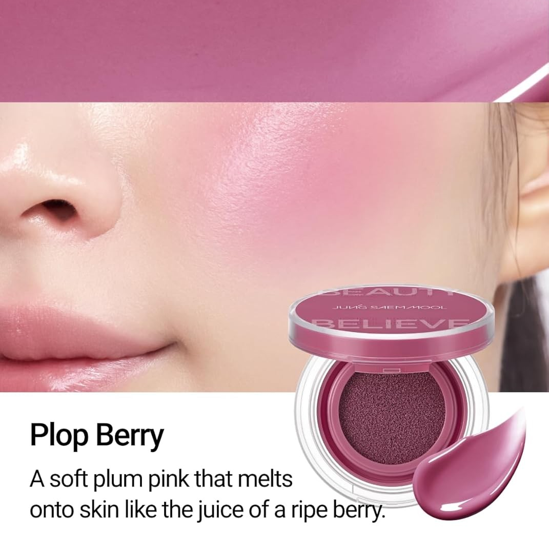 JUNG SAEM MOOL Artist Cushion Blush 4g #Plop Berry