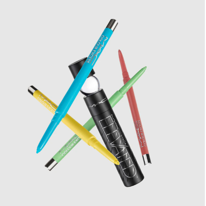 MAC Waterproof Gel Eyeliner Pencil, Colorful, Long-Lasting, Smudge-Proof, Smooth & Highly Pigmented