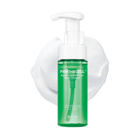 BIOHEAL BOH Panthenol Centella Bubble Cleanser 150ml, Foaming Facial Cleanser, Soothing & Repairing