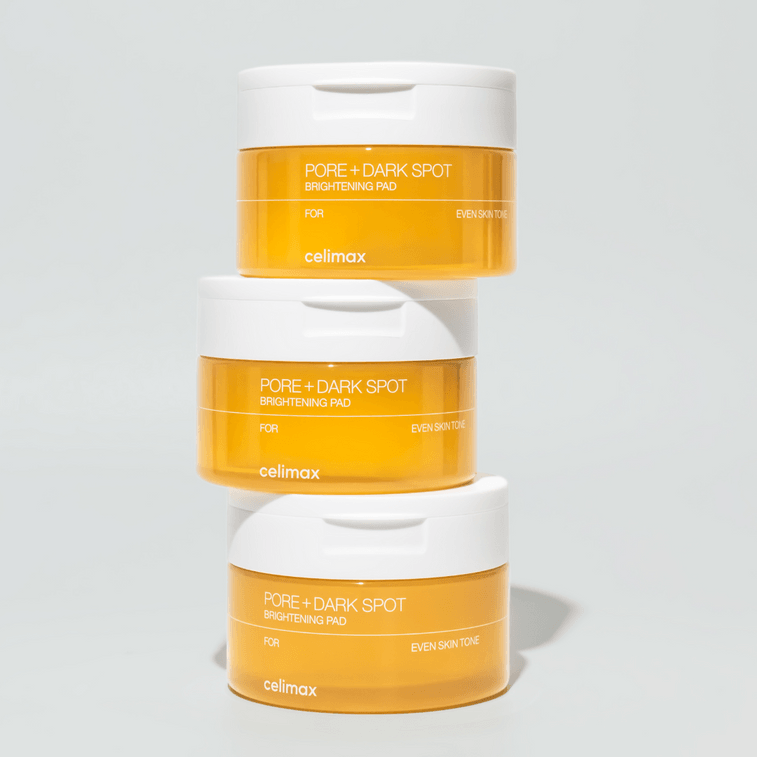 Celimax Pore Clearing Brightening Toner Pads, 100ml / 40 Sheets ×3 Boxes