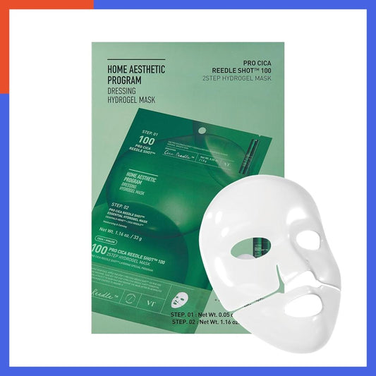 VT Pro Cica Reedle Shot 100 2-Step Hydrogel Mask(34.5gx4ea)