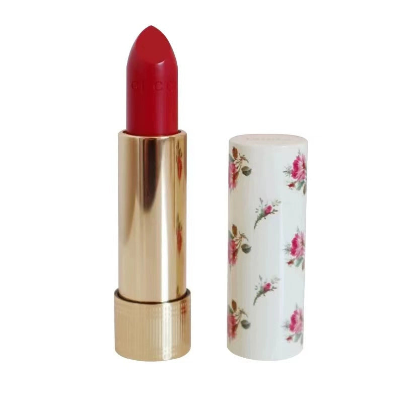 GUCCI BEAUTY Rouge a Levres Voile Goldie Red#505 Lipstick Lip Colour 3.5g New