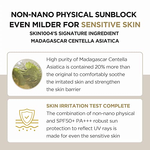 SKIN1004 Madagascar Centella Air-Fit Suncream Plus 50ml SPF50+ PA++++