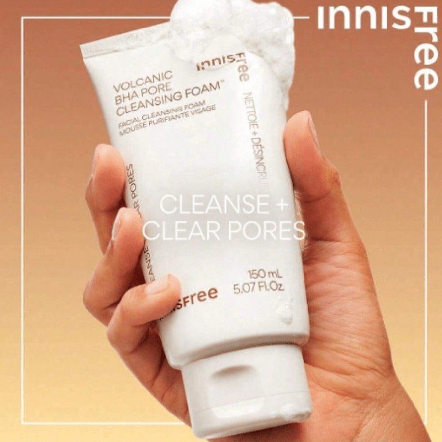 Innisfree Apple Seed Cleansing Cream 150ml/23NEW Bija Trouble-New Cleansing Foam 150ml/Cleanser #NEW Volcanic Pore 150g/Cleanser #NEW Green Tea 150ml/NEW Apple Seed Cleansing cream 150ml