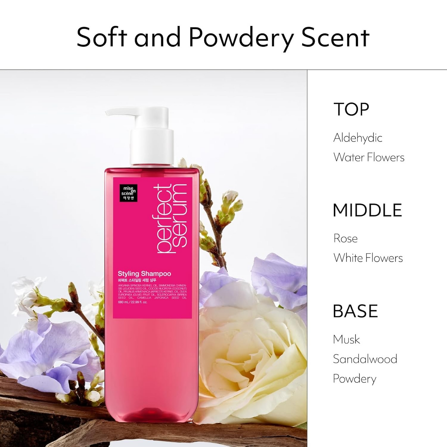 Mise-en-scene Perfect Styling Serum Shampoo 680ml + Conditioner 680ml