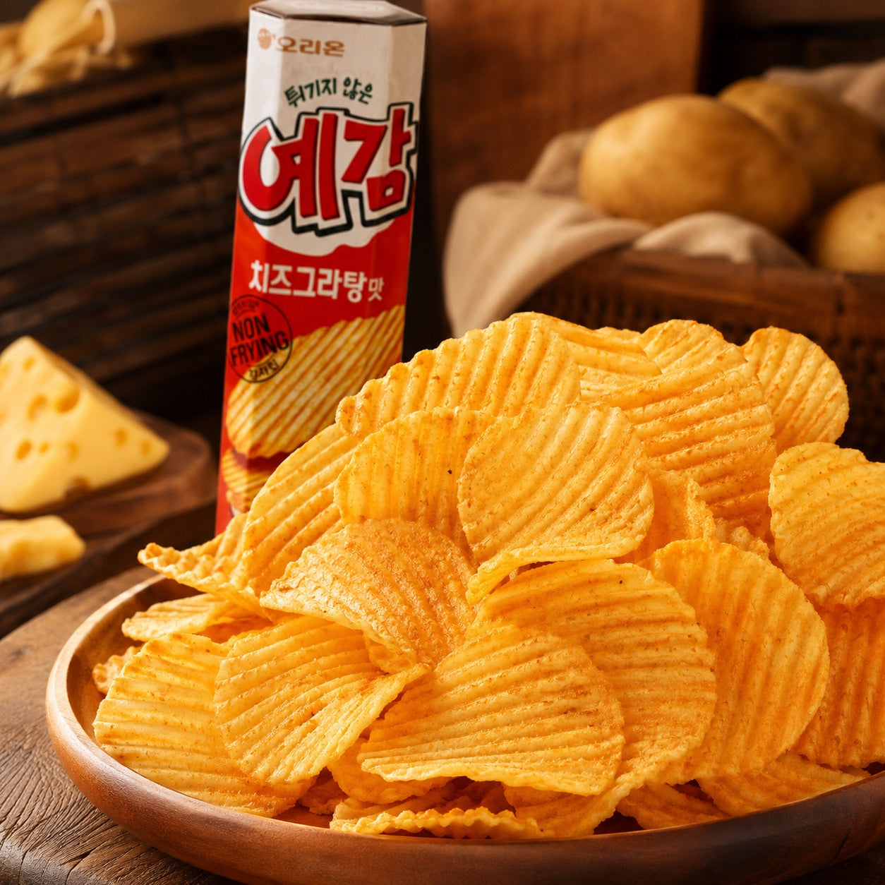 ORION Gosomi Cheese Potato Crisps 64g