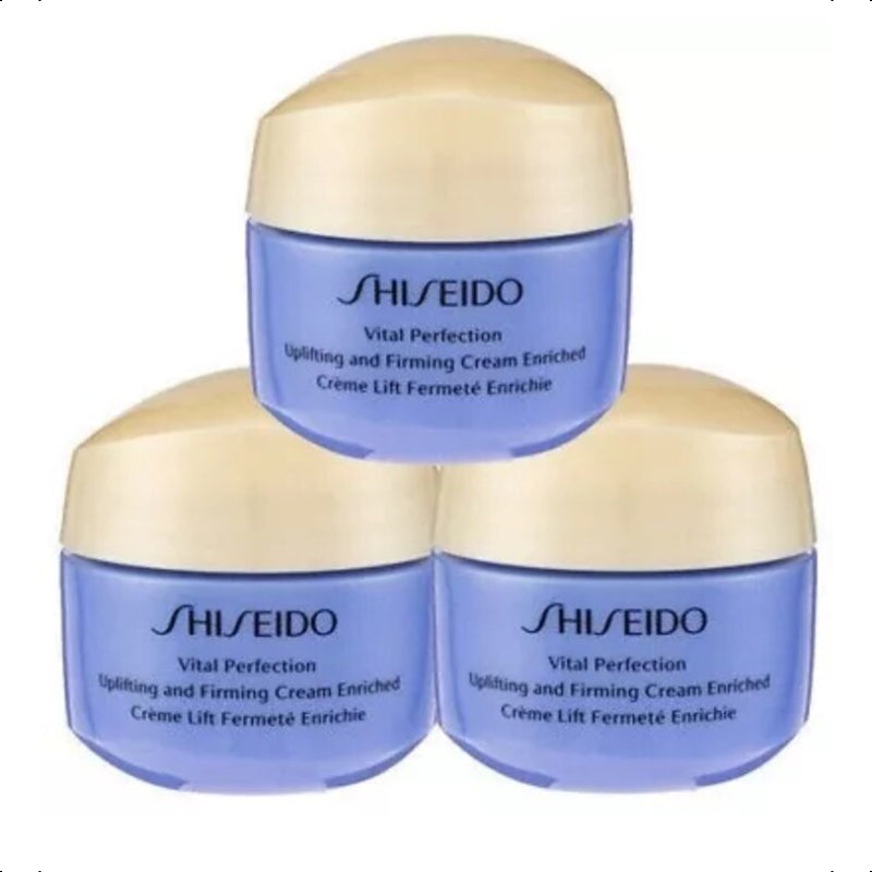 SHISEIDO Vital Perfection Uplifting Firming Cream Enriched ◆15mLX3◆ NEW